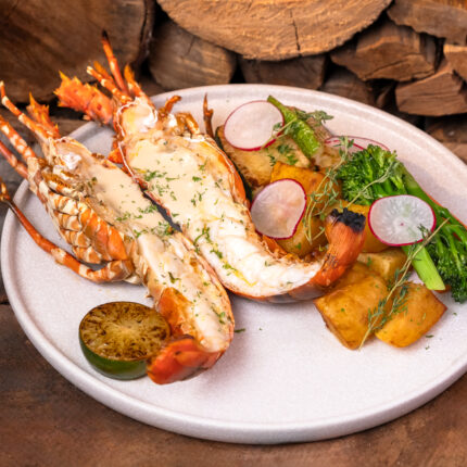 Whole 450 - 550gr Lobster  Garlic - Parsley Butter